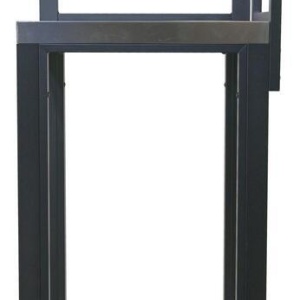 Raft modular de colt Torino 3 Cattara pentru bucatarie exterioara 47x47x123cm - TT14127 - Img 2