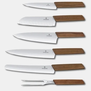 Set cutite Victorinox Swiss Modern Block, 6 piese, Wood 6.7186.6 - Img 2