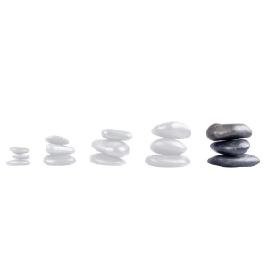 Set Pietre Masaj de Rau inSPORTline 10-12 cm – 3 buc - Img 2