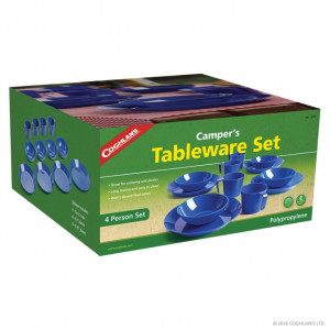 Set vesela din plastic pentru camping Coghlans - C1210 - Img 2