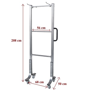 Sportmann Suport vertical pentru saltele aerobic - Img 2