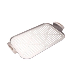 Tava din inox pentru gratar 22 x 42,5 x 2 cm Char-Broil - 140015