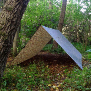 Tenda 4x4 Prelata Camo - 0705422505538 montata