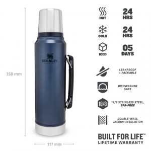Termos Stanley The Legendary Classic Bottle Nightfall 1L - 10-08266-017 3