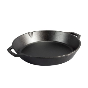 Tigaie adanca rotunda din fonta cu manere Lodge 33 cm - L-12SKL