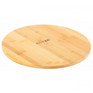Tocator din bambus pentru pizza Cozze diametru 35 x 1,2 cm - 90314 4