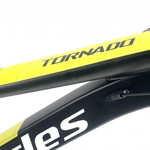 Bicicleta BR TORNADO Carrier 29", 21 viteze, frane pe disc, cadru aluminiu 15", manete secventiale, negru - Img 4