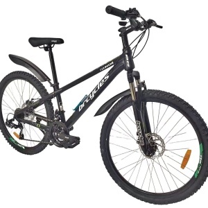 Bicicleta BR TSUNAMI PRO2025 26", 21 viteze, frane pe disc, cadru otel 14.5", manete secventiale, negru - Img 2