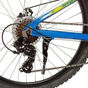 Bicicleta BR TSUNAMI PRO2025 26", 21 viteze, frane pe disc, cadru otel 14.5", manete secventiale, albastru - Img 10