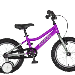 Bicicleta copii 16" ZUZUM Bella, mov/argintiu, varsta 4-6 ani - Img 4