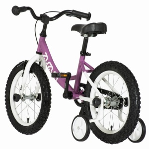 Bicicleta copii 16" ZUZUM Princess, mov, varsta 4-6 ani - Img 6
