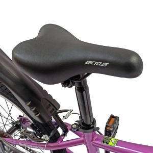 Bicicletă copii BR Neptune 20", cadru oțel, roz, varsta 7 - 10 ani - Img 7