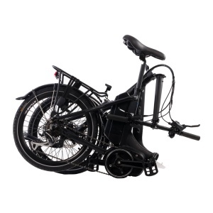 Bicicleta Electrica Pliabila Devron 20126 - 20 Inch, M, Negru - Img 3