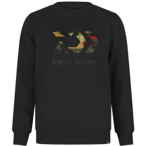 Bluza Daiwa D-Vec Crew Neck Camo Charcoal