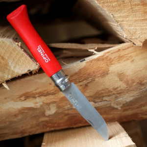 Briceag Opinel Adventurer N°08 Inox Fag Rosu 8.5cm - 001705 - Img 4