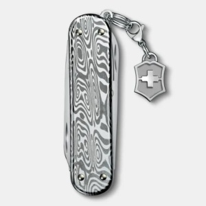Briceag Victorinox Classic SD,58 mm, Brilliant Damast 0.6221.34 - Img 4