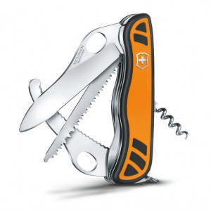 Briceag Victorinox Hunter XT Grip One Hand, galben/negru - 0.8341.MC9 inchis