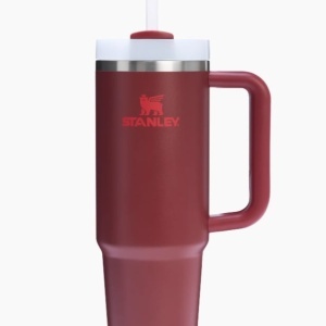 Cana termoizolanta Stanley The Quencher H2.O FlowState Tumbler 0.89L, Cranberry - 10-12551-155