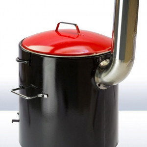 Cazan de gatit cu lemne, include capac si polonic, Activa  - 11275 2 