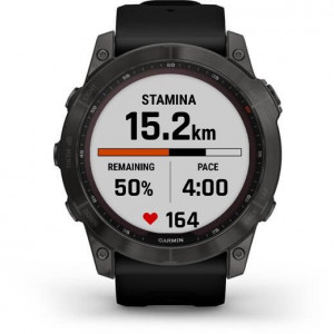 Ceas Garmin Fenix 7X Sapphire Solar Carb.Gray TI/Black 51MM EMEA - HG.010.02541.11 6