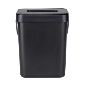 Cos de gunoi cu maner Tago 5 litri Wenko Black Outdoor Kitchen - 55027100 - Img 2