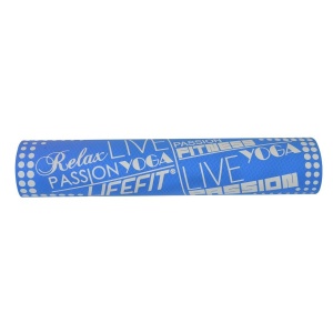 Covoras Yoga Tpe - 186 x 61 x 0.4 Cm, Albastru - Img 2