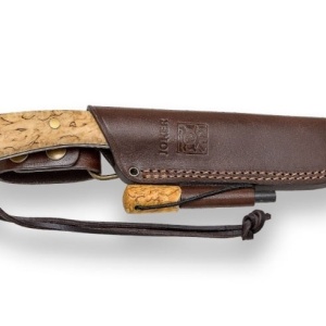 Cutit Outdoor Joker Nessmuk, maner mesteacan cret, lama full tang 11cm CL136-P - Img 2