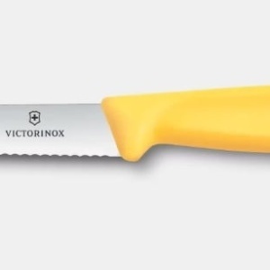 Cutit pentru decojit Victorinox Swiss Classic Paring Knife, lama 8cm, maner galben Polypropylene - 6.7734.C1