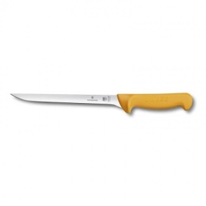 Cutit pentru filetat peste Victorinox Fish Filleting Knife, lama 20cm, Orange 5.8450.20