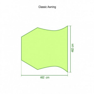 Extensie cort Coleman Classic Awning - 205081 - Img 2