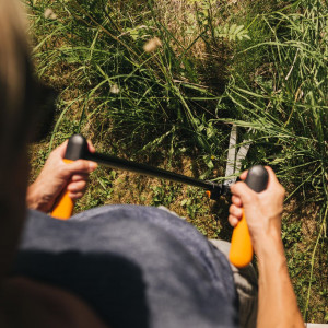 FISKARS Foarfeca pentru gazon si gard viu Fiskars PowerLever GS53, 900 mm, 1310 g - 1001565 - Img 7