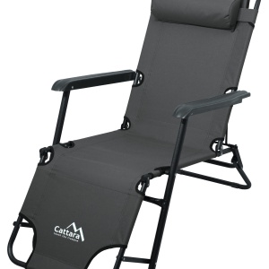 Fotoliu Camping Cattara Comfort Antracit TT13513