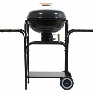 Gratar pe carbuni Cattara Messina, mobil, masute laterale, 46cm - TT13033 - Img 2