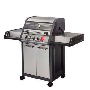 Gratar pe gaz, 3 arzatoare inox, arzator infrarosu, grile fonta, Enders Monroe Pro 3 SIK Turbo - 837633 - Img 2
