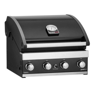 Gratar pe gaz cu 4 arzatoare din inox, incastrabil, gratare din fonta, Grandhall Grandpro Premium GT4 - K04000386A - Img 2