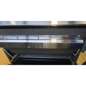 Gratar pe gaz cu 5 arzatoare 4 inox si 1 infrarosu, incastrabil, grile si plita fonta, Grandhall Pro Elite 4 - K04000383A - Img 11