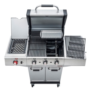 Gratar pe gaz din inox Char-Broil Advantage PRO S3 cu 3 arzatoare si sear burner, grile din fonta, TRU-Infrared - 140976 - Img 5