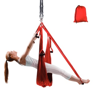 Hamac Aero Yoga inSPORTline Hemmok, rosu