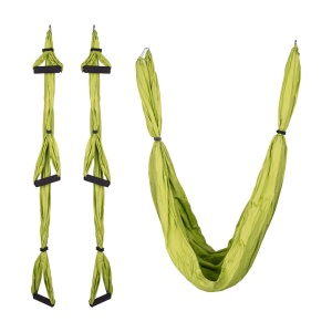 Hamac Aero Yoga inSPORTline Hemmok, verde - Img 3