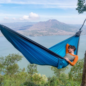 Hamac Ticket to the Moon Original Starter - Aqua Dark Grey - 320 × 200 cm - TMO1503 2