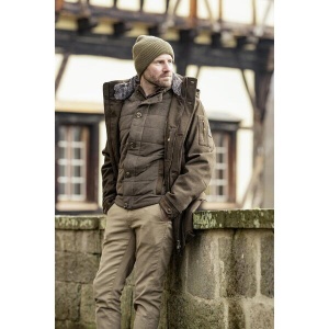 Jacheta Vanatoare Blaser Pamir Parka Argali Men Waterproof Maro Inchis - Img 12