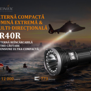 Lanterna Fenix LR40R - Profesionala - 12000 Lumeni - 773 Metri - Img 3