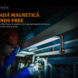 Lanterna frontala Fenix HM61R Reincarcabila 1200lumeni 145 metri 3