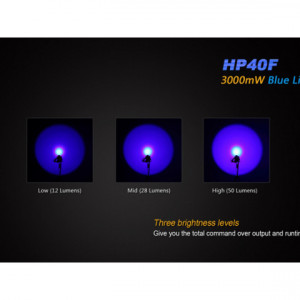 Lanterna frontala Fenix HP40F Pescuit 450 lumeni 110 metri 3