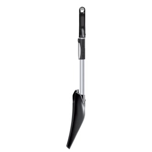 Lopata auto telescopica pentru zapada, coada aluminiu, 300X335X800 MM - Img 2