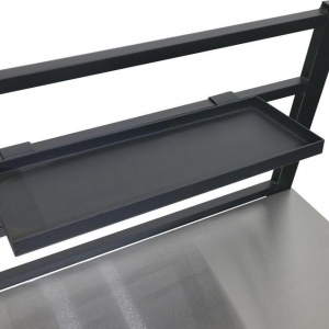 Masa cu rafturi modulara Torino 4 Cattara pentru bucatarie exterioara 80x47x123cm - TT14128 - Img 4