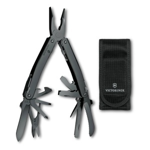 Multifunctional Victorinox Swiss Tool Spirit MXBX Teaca Nylon, 105 mm, negru 3.0226.M3N