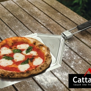 Paleta pentru pizza din inox SS430, Cattara, pliabila, 24x36cm, grosime 1mm - TT14089 - Img 6