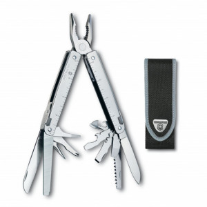Patent Multifunctional Victorinox Swiss Tool cu Teaca Nylon - 3.0323.N