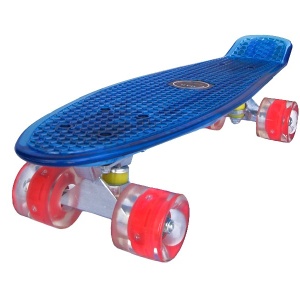 Penny board Mad Cruiser Full LED ABEC 7-albastru - Img 7